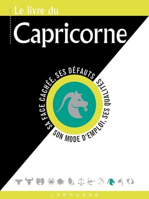 cover image of Le livre du Capricorne